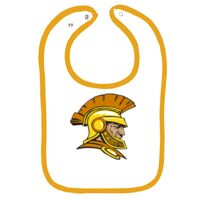 Infant Contrast Trim Terry Bib Thumbnail