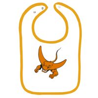 Infant Contrast Trim Terry Bib Thumbnail