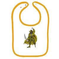 Infant Contrast Trim Terry Bib Thumbnail