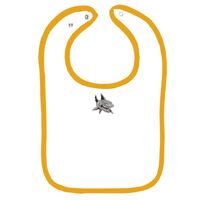 Infant Contrast Trim Terry Bib Thumbnail