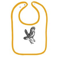 Infant Contrast Trim Terry Bib Thumbnail