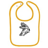 Infant Contrast Trim Terry Bib Thumbnail