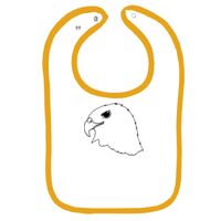 Infant Contrast Trim Terry Bib Thumbnail