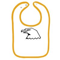 Infant Contrast Trim Terry Bib Thumbnail