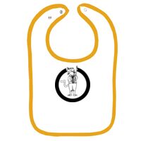 Infant Contrast Trim Terry Bib Thumbnail