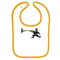 Infant Contrast Trim Terry Bib Thumbnail