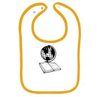 Infant Contrast Trim Terry Bib Thumbnail