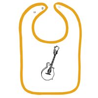 Infant Contrast Trim Terry Bib Thumbnail