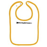 Infant Contrast Trim Terry Bib Thumbnail