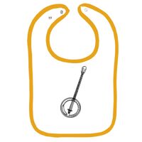 Infant Contrast Trim Terry Bib Thumbnail