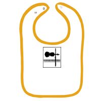 Infant Contrast Trim Terry Bib Thumbnail