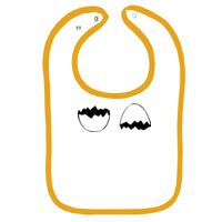 Infant Contrast Trim Terry Bib Thumbnail