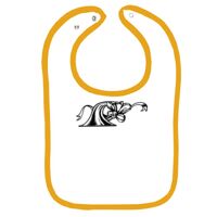 Infant Contrast Trim Terry Bib Thumbnail