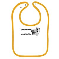 Infant Contrast Trim Terry Bib Thumbnail