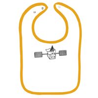 Infant Contrast Trim Terry Bib Thumbnail