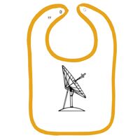 Infant Contrast Trim Terry Bib Thumbnail