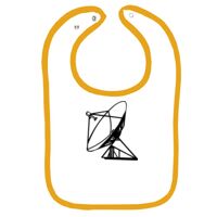 Infant Contrast Trim Terry Bib Thumbnail