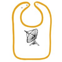 Infant Contrast Trim Terry Bib Thumbnail