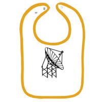 Infant Contrast Trim Terry Bib Thumbnail