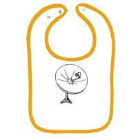 Infant Contrast Trim Terry Bib Thumbnail