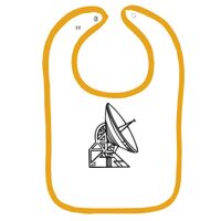 Infant Contrast Trim Terry Bib Thumbnail