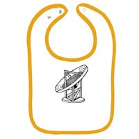 Infant Contrast Trim Terry Bib Thumbnail