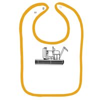 Infant Contrast Trim Terry Bib Thumbnail