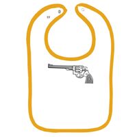 Infant Contrast Trim Terry Bib Thumbnail