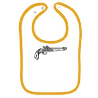 Infant Contrast Trim Terry Bib Thumbnail