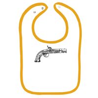Infant Contrast Trim Terry Bib Thumbnail