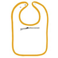 Infant Contrast Trim Terry Bib Thumbnail