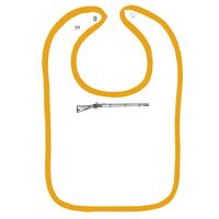 Infant Contrast Trim Terry Bib Thumbnail