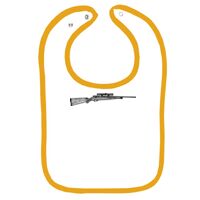 Infant Contrast Trim Terry Bib Thumbnail