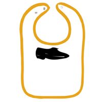 Infant Contrast Trim Terry Bib Thumbnail