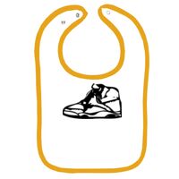 Infant Contrast Trim Terry Bib Thumbnail