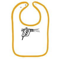 Infant Contrast Trim Terry Bib Thumbnail