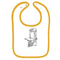 Infant Contrast Trim Terry Bib Thumbnail