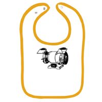 Infant Contrast Trim Terry Bib Thumbnail