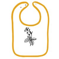 Infant Contrast Trim Terry Bib Thumbnail