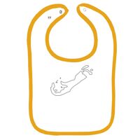 Infant Contrast Trim Terry Bib Thumbnail