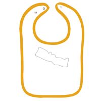 Infant Contrast Trim Terry Bib Thumbnail