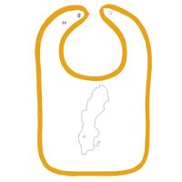 Infant Contrast Trim Terry Bib Thumbnail