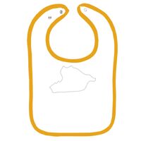 Infant Contrast Trim Terry Bib Thumbnail