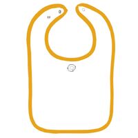 Infant Contrast Trim Terry Bib Thumbnail