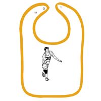 Infant Contrast Trim Terry Bib Thumbnail