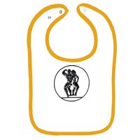 Infant Contrast Trim Terry Bib Thumbnail