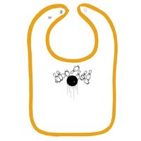 Infant Contrast Trim Terry Bib Thumbnail