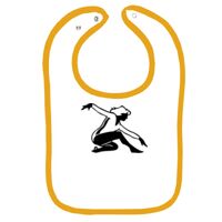 Infant Contrast Trim Terry Bib Thumbnail