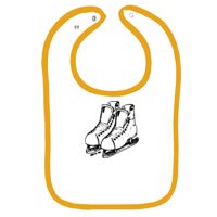 Infant Contrast Trim Terry Bib Thumbnail