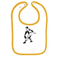 Infant Contrast Trim Terry Bib Thumbnail